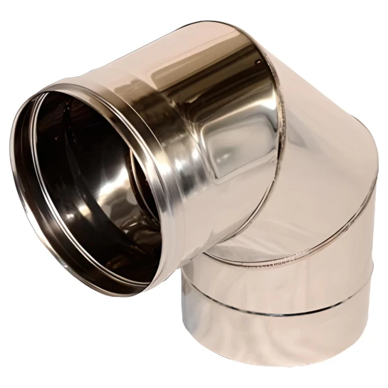 Коліно STALAR STANDART MONO AISI 304 ø250 90° 0,5мм